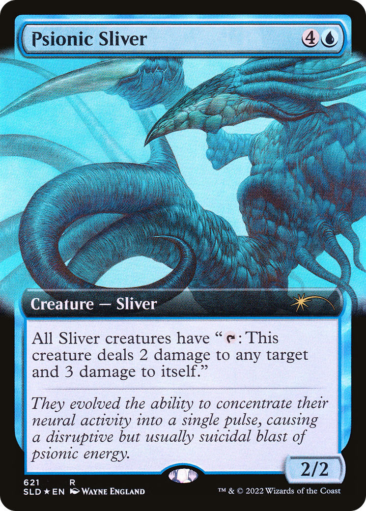 Psionic Sliver (Extended Art) [Secret Lair Drop Promos]