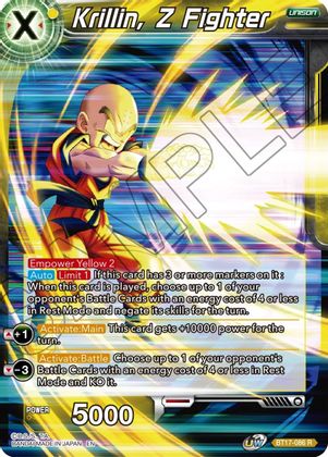 Krillin, Z Fighter (BT17-086) [Ultimate Squad]