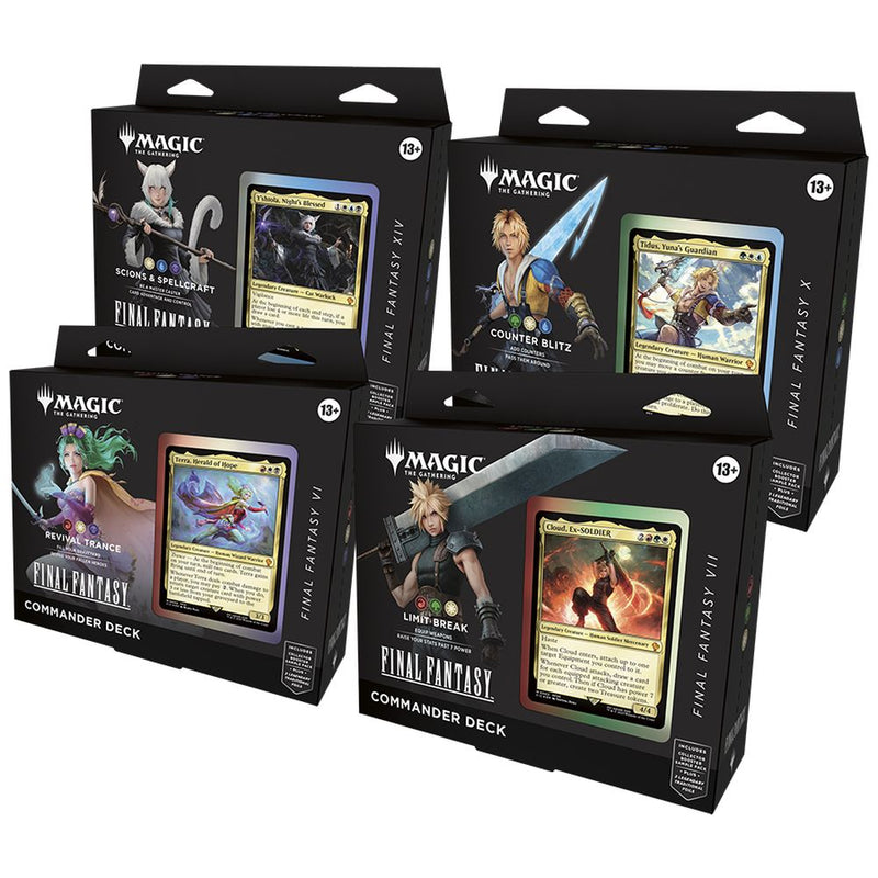 (preorder) Magic Final Fantasy - Commander Deck Display