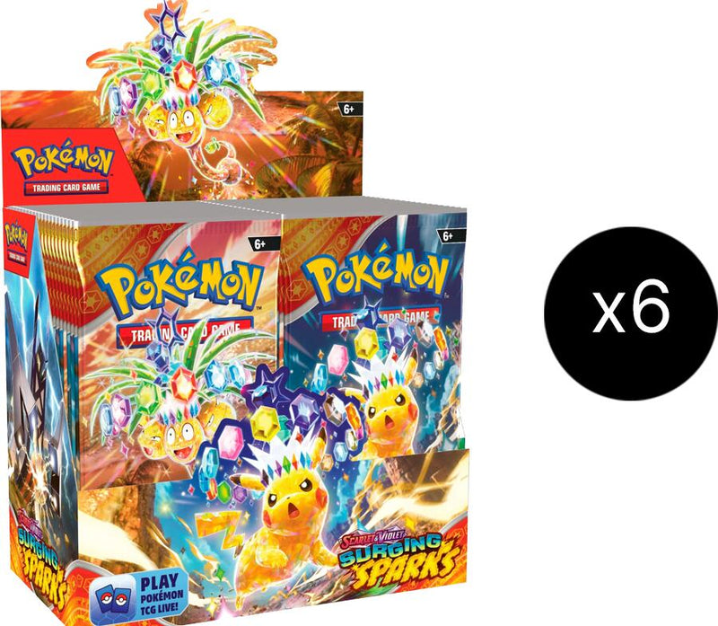 Scarlet & Violet: Surging Sparks - Booster Box Case