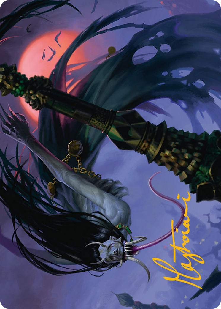 Qarsi Revenant Art Card (12/54) [Tarkir: Dragonstorm Art Series]