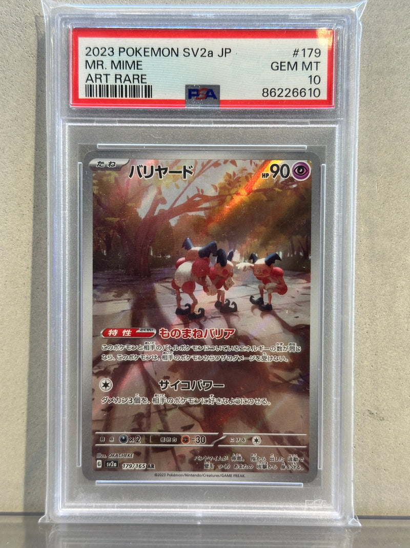 2023 Pokemon Mr Mime Japanese PSA 10