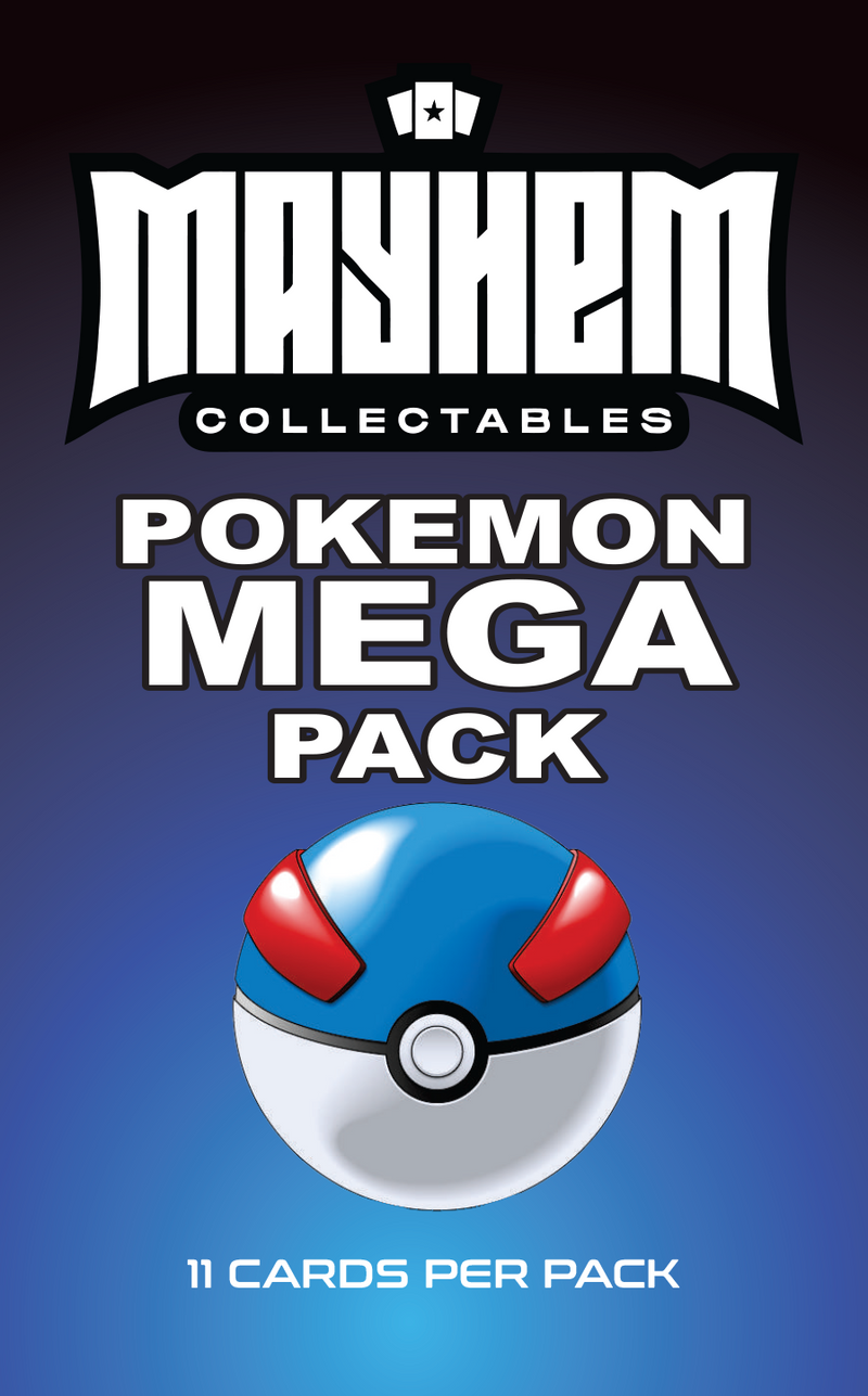 Mayhem Pokémon Mega Packs: Great Ball Edition