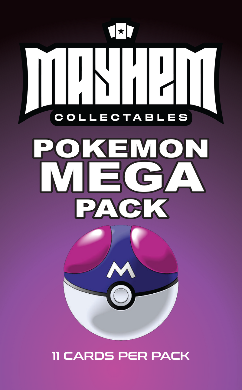 Mayhem Pokémon Mega Packs: Master Ball Edition