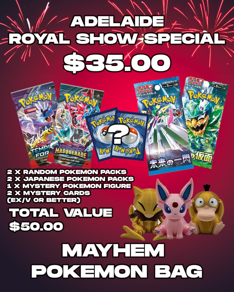 Mayhem Pokemon Show Bag