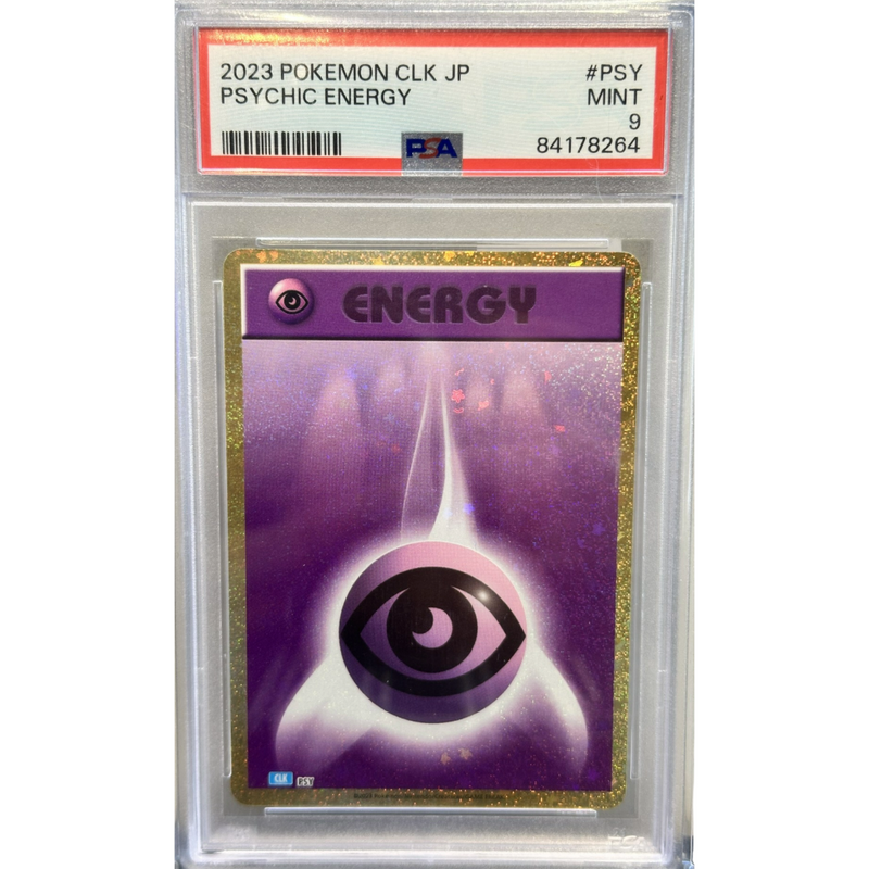 2023 Pokemon Psychic Energy PSA 9