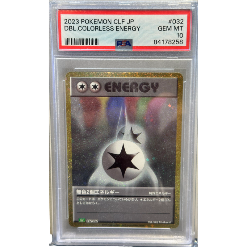 2023 Pokemon Colourless Energy PSA 10