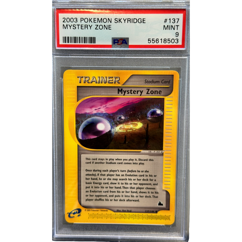 2003 Pokemon Mystery Zone PSA 9