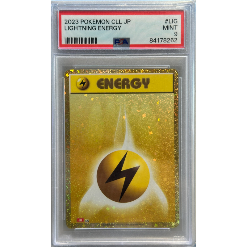 2023 Pokemon Lightning Energy Japanese PSA 9