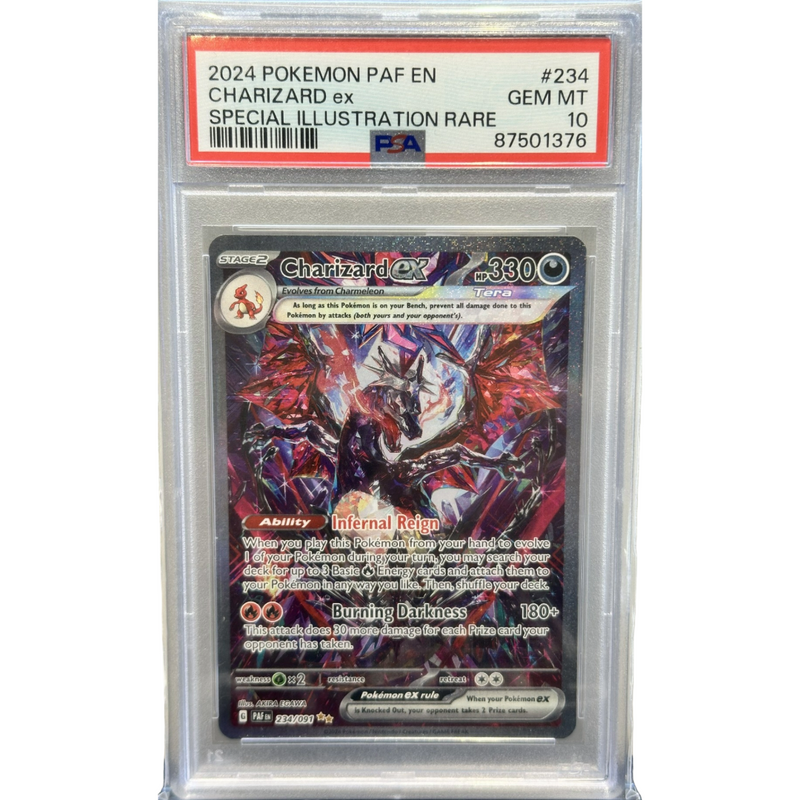 2024 Pokemon Charizard Ex PSA 10