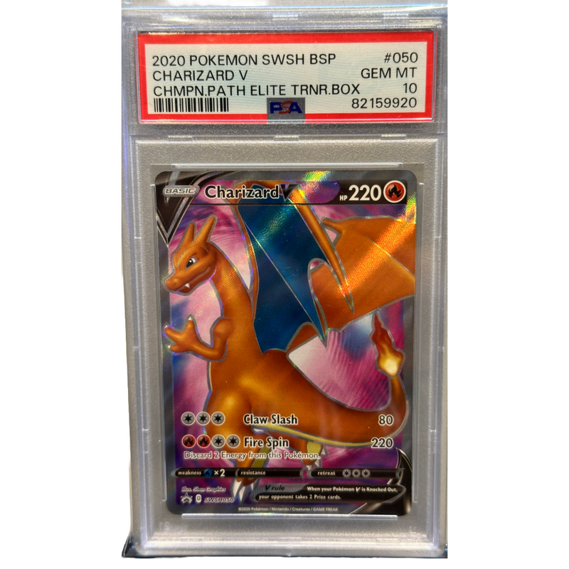 2020 Pokemon Charizard V PSA 10