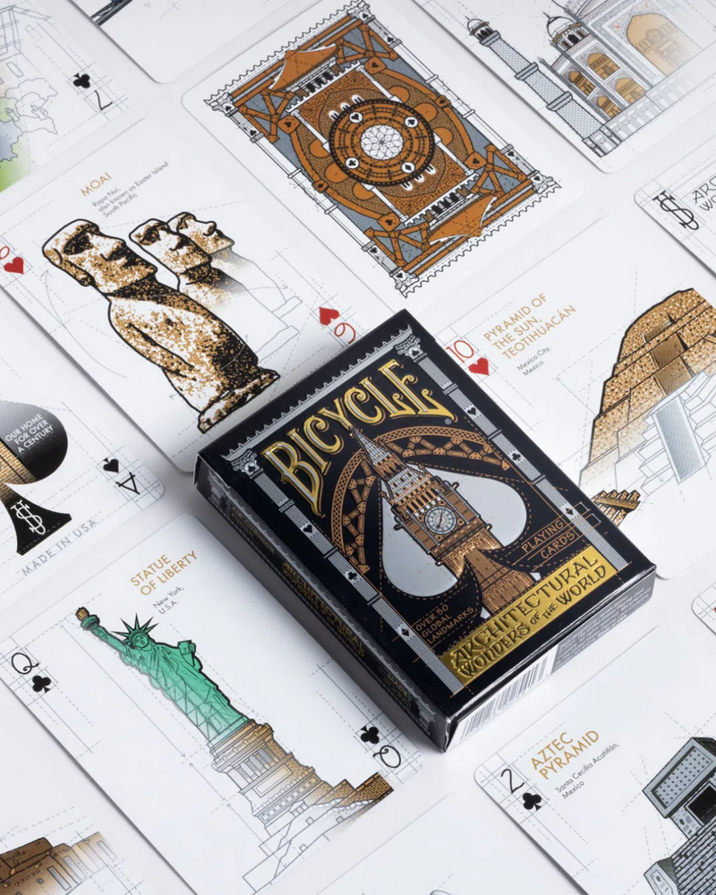 Bicycle Architectural Wonders Playing Cards