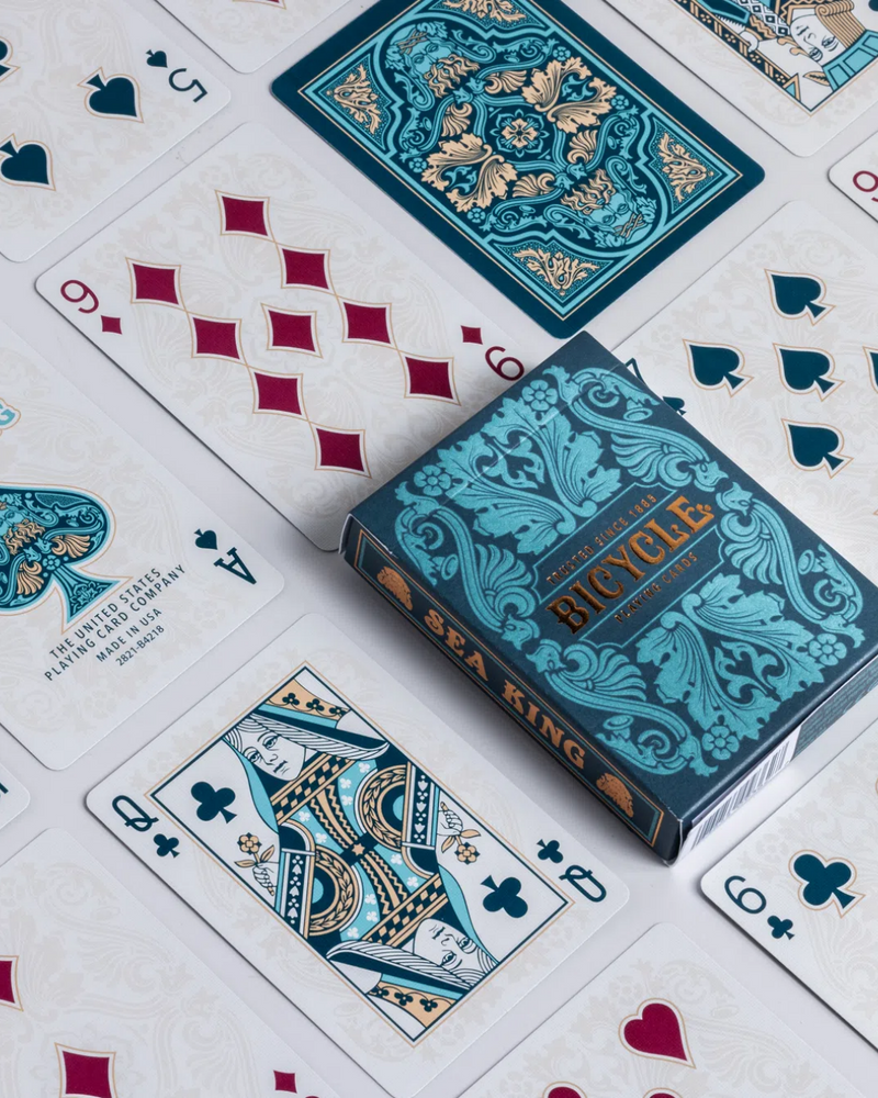 Bicycle sea king playing cards hotsell