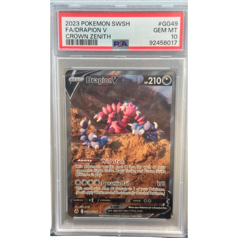 2023 Pokemon Drapion V PSA 10