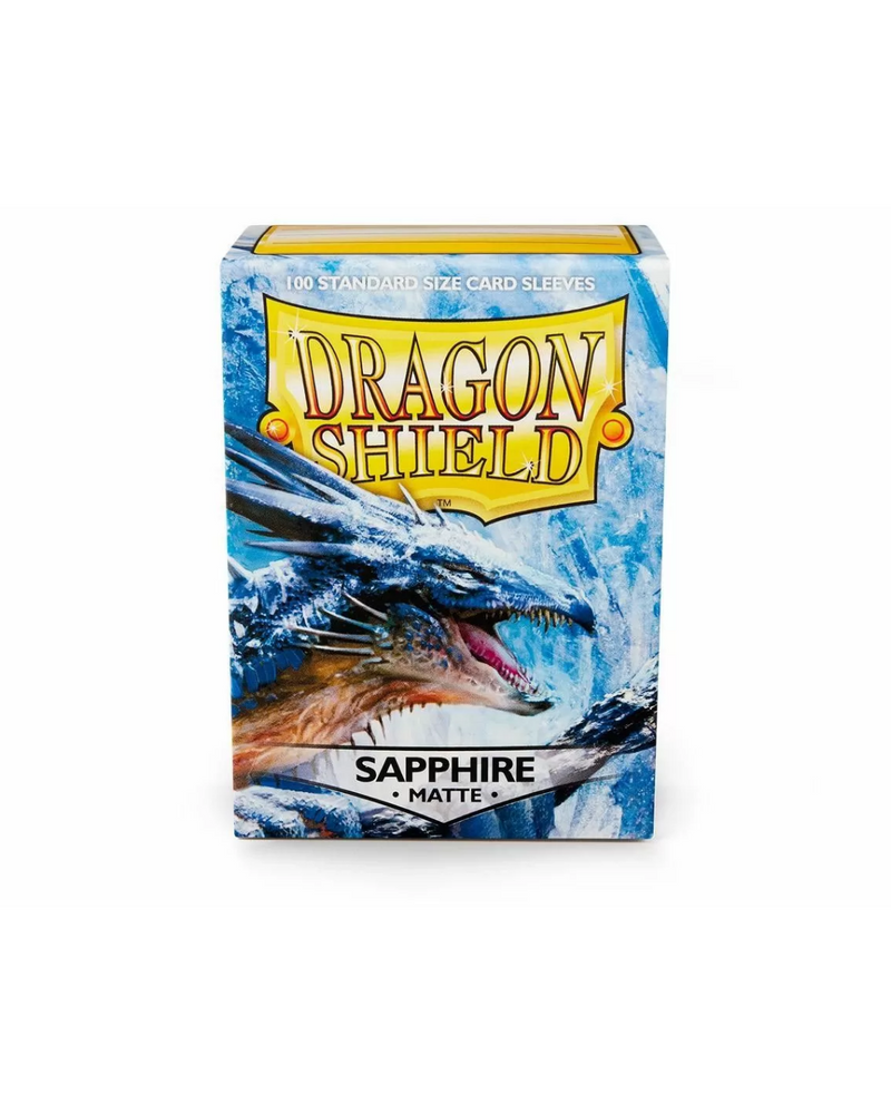 Sleeves - Dragon Shield - Box 100 - Sapphire MATTE