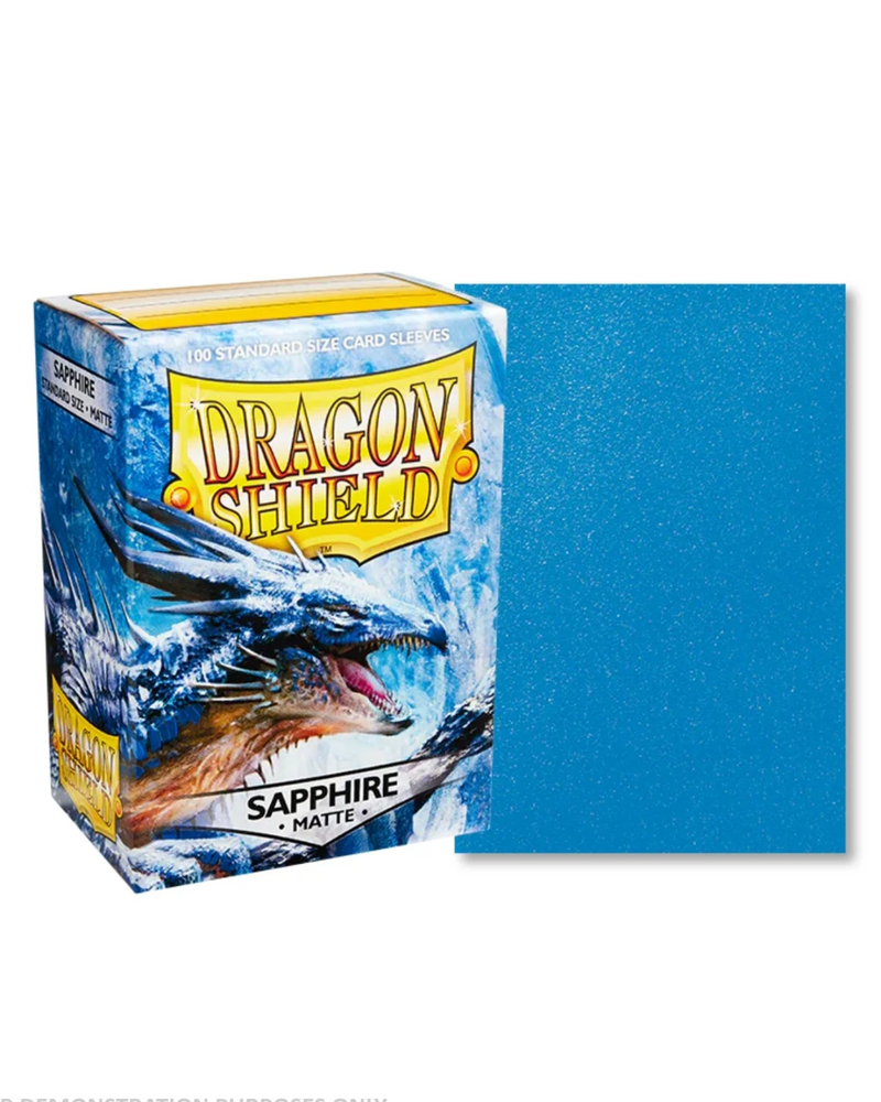 Sleeves - Dragon Shield - Box 100 - Sapphire MATTE