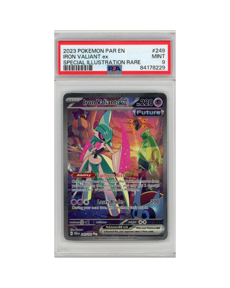 2023 Pokémon Iron Valiant ex PSA 9