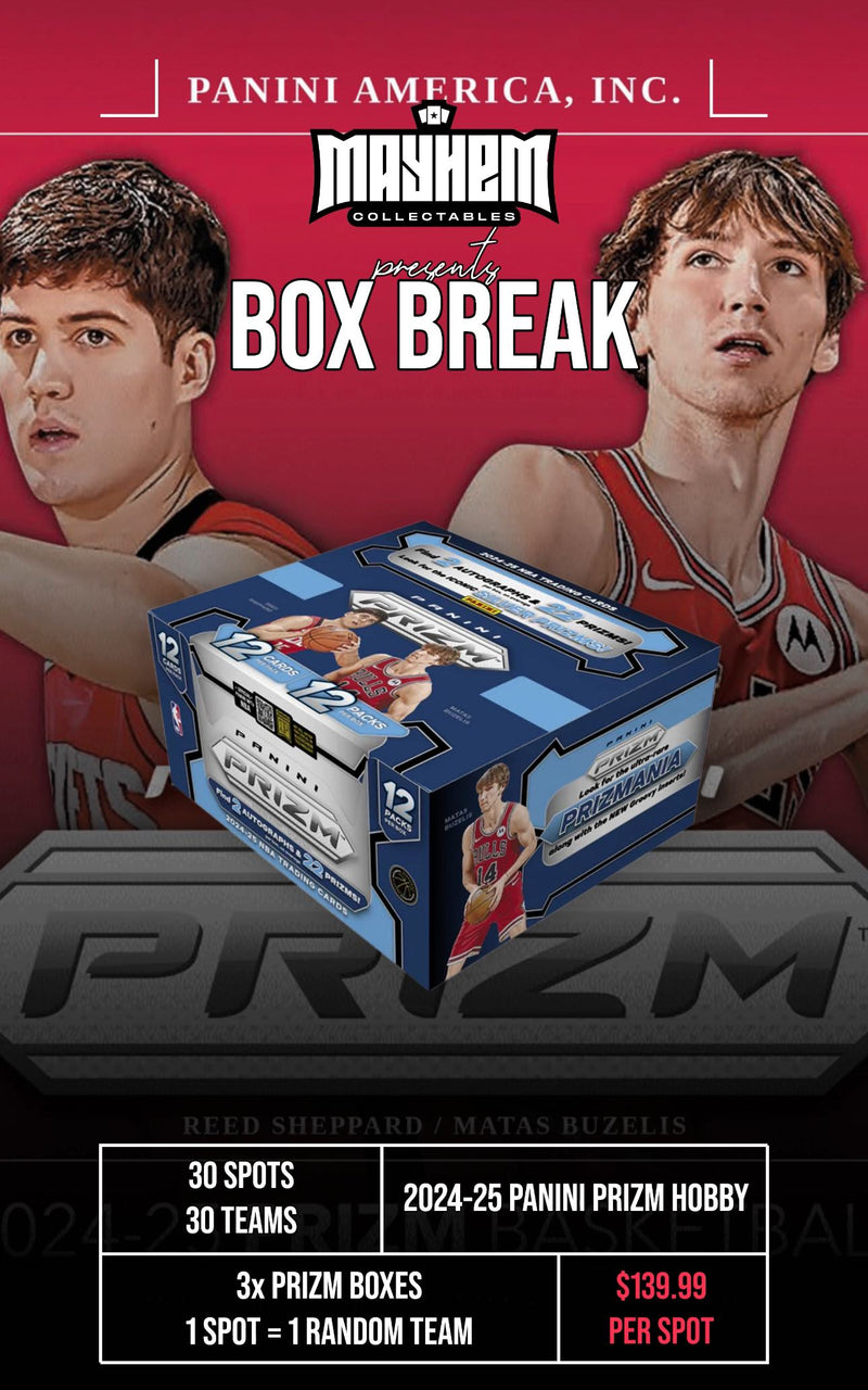 Mayhem NBA Prizm Hobby Break (DATE: 18TH MARCH)