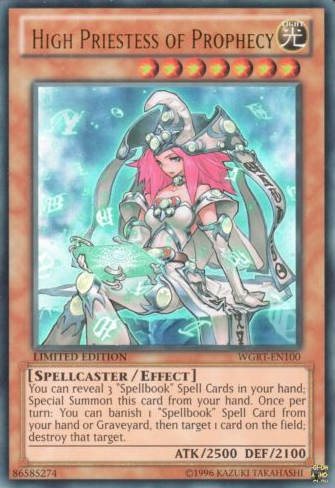 High Priestess of Prophecy [WGRT-EN100] Ultra Rare