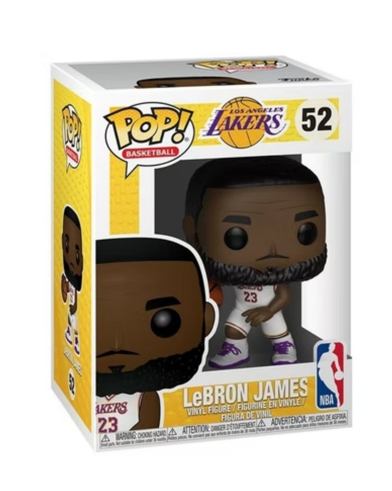 Funko Pop! NBA: Lakers - Lebron James (White Uniform) Pop!