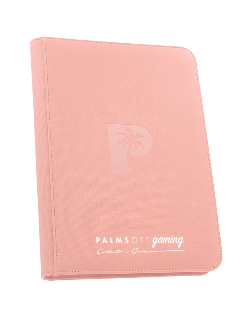 Collector's Series 9 Pocket Zip Card Binder - PINK