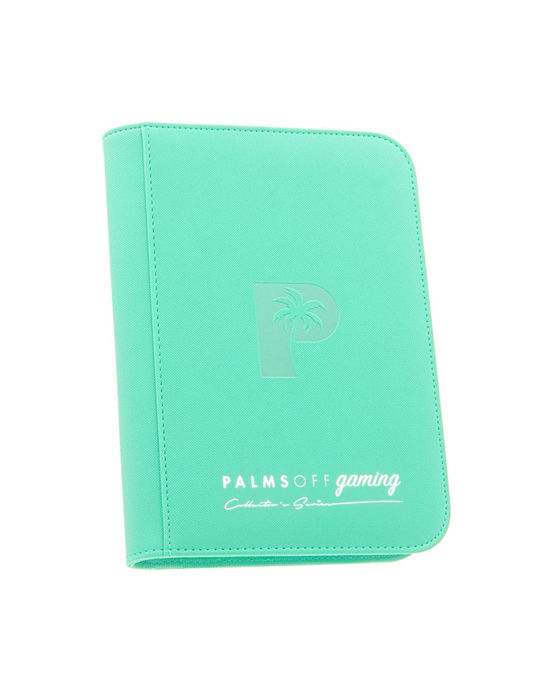 Collector's Series 4 Pocket Zip Trading Card Binder - TURQUOISE