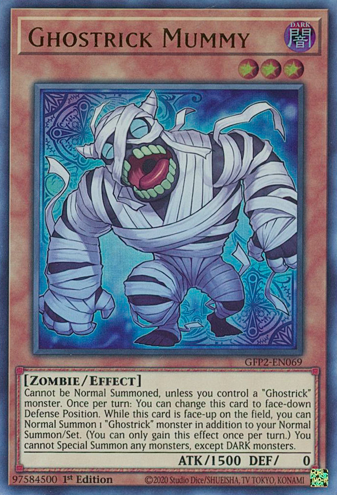 Ghostrick Mummy [GFP2-EN069] Ultra Rare