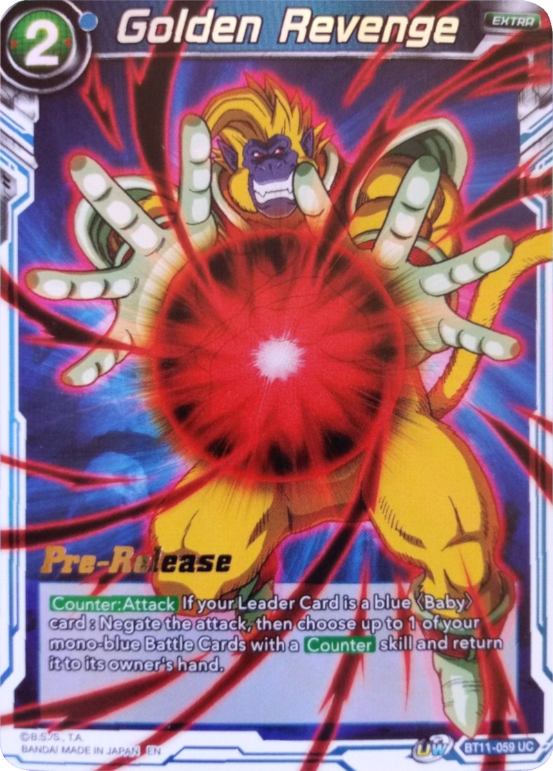 Golden Revenge (BT11-059) [Vermilion Bloodline Prerelease Promos]