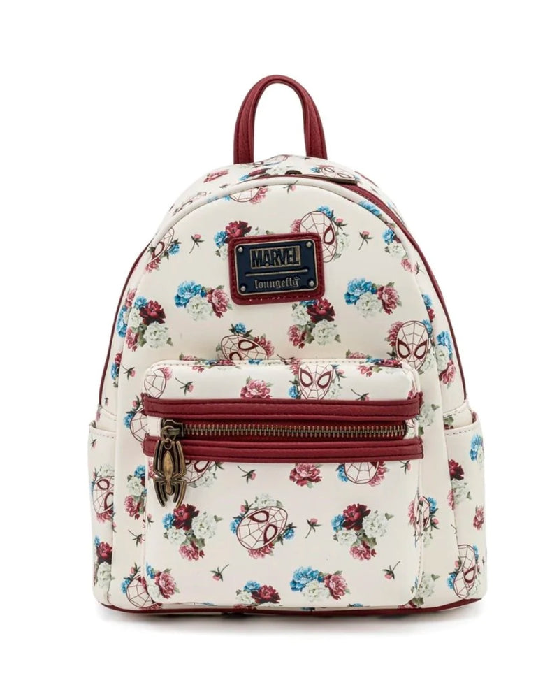 Marvel - SpiderMan Floral Mini Backpack